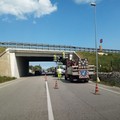 Rallentamenti sulla Terlizzi-Molfetta per lavori ad un ponte autostradale