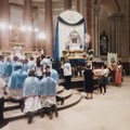 Settenario Festa Maggiore: l'icona di Maria di Sovereto in processione (FOTO)