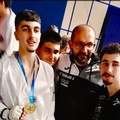 Giuseppe Caldarola è medaglia d'oro ai campionati Interregionali di Taekwondo