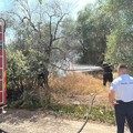 Nuovo incendio in contrada Piscina La Corte: sul posto i Vigili del Fuoco