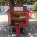Vandalizzata la  "Casetta del libro " di viale Roma