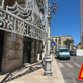 Iniziato a Terlizzi l'allestimento delle luminarie per la Festa Maggiore