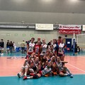 Le ragazze di Scuola di Pallavolo Terlizzi espugnano il "PalaCarbonara "