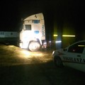 Due camion ed una pala meccanica pronti per essere portati via, la Vigilanza Apulia blocca il furto