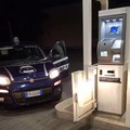 Tentano di forzare la cassa automatica della stazione carburante, messi in fuga dalla Metronotte