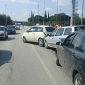 Maxi tamponamento all'altezza svincolo autostrada