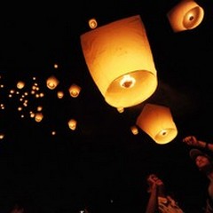 Festa di Capodanno, lanterne al posto dei botti