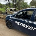 Sventato un furto e recuperate due auto. Una era incendiata