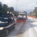 Autobus Ferrotramviaria bloccato nella neve fra Terlizzi e Ruvo, interviene la polizia locale