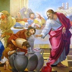 L'opera "Nozze di Cana " esposta al Museo Diocesano