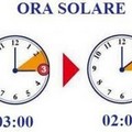 Ora solare: stanotte lancette indietro di un'ora