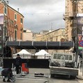 Tutto pronto in piazza per il concertone di fine anno