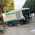 Il consigliere Barione denuncia transito mezzi Sanb su pavimentazione viale Roma
