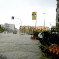 Terlizzi sott'acqua, traffico in tilt (FOTO)