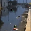 Piove e si allaga ancora via Macello (VIDEO)