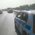 Incidente sulla sp 231: camion travolge ambulanza e pattuglia polizia locale di Ruvo - LE FOTO