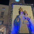 Emozione a Terlizzi per l’accensione e la benedizione della grande infiorata