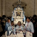La Madonna di Sovereto in processione per le vie del centro di Terlizzi – le foto