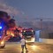 Grosso incendio in un parco per autodemolizioni di Terlizzi