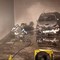 Auto prende fuoco all'interno di un garage di via Metastasio