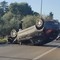 Un'auto si ribalta sulla strada provinciale Terlizzi-Molfetta, c'è un ferito