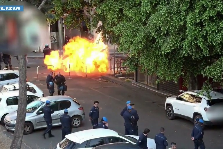 La manifestazione di Catania