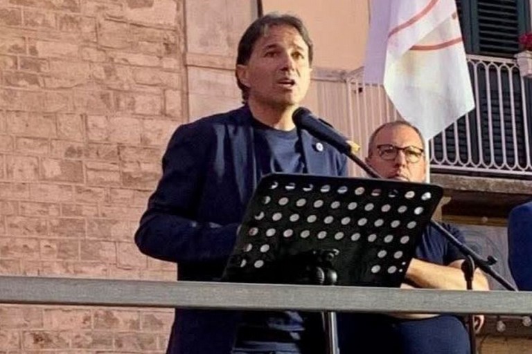 Comizio coalizione centrosinistra