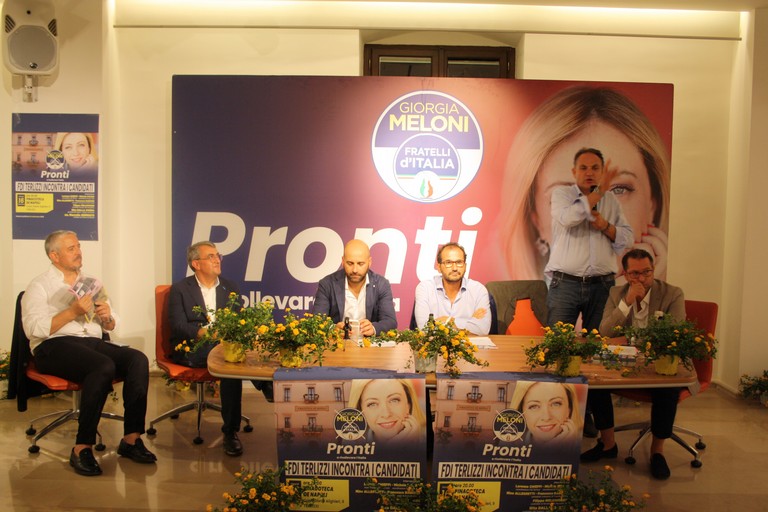 Fratelli d'Italia presenta i suoi candidati a Terlizzi. <span>Foto Cosma Cacciapaglia</span>