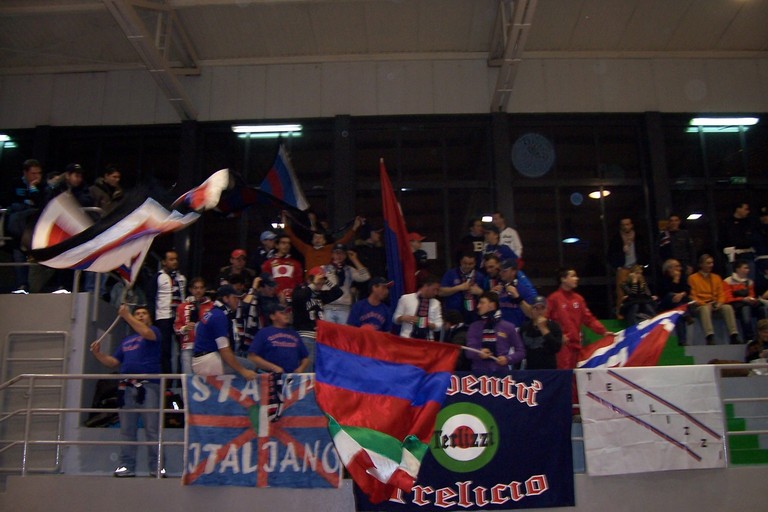 I tifosi della Gioventù Trelicio. <span>Foto Francesco Pittò</span>