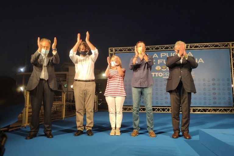 I leader del centrodestra a Bari