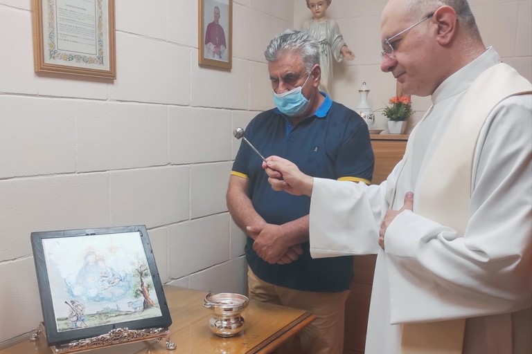 La benedizione del quadro