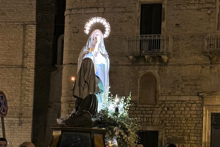 Madonna di Lourdes. <span>Foto Giuseppe de Nicolo </span>