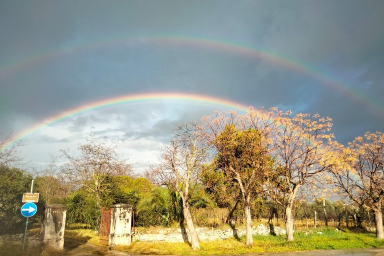 Duplice arcobaleno su Terlizzi. <span>Foto Cosma Cacciapaglia</span>