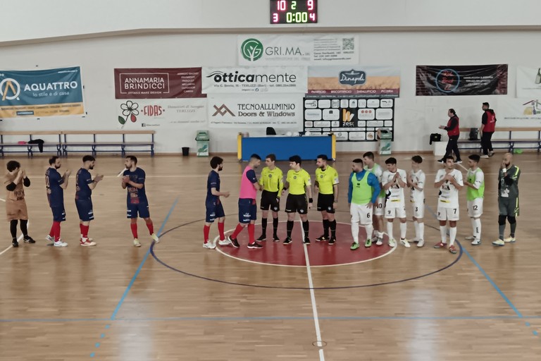 Futsal Terlizzi-RF Carovigno 10-9. <span>Foto Francesco Pitto'</span>