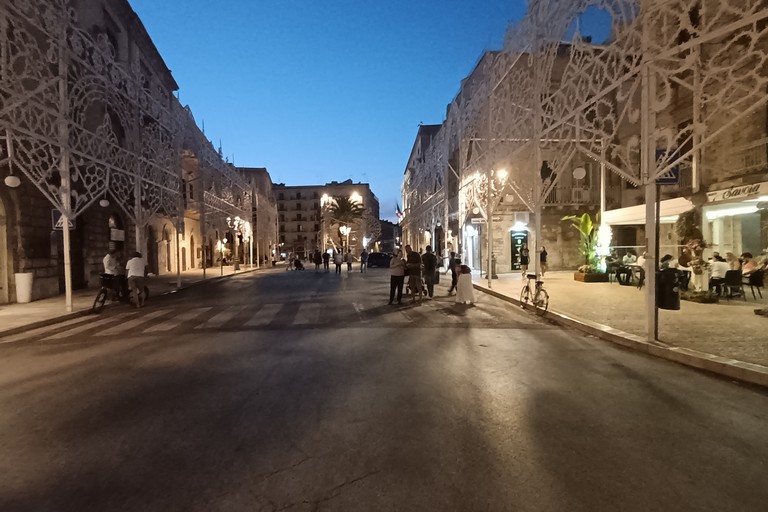 La zona di piazza IV novembre dove sarà allestito il campo numero 1. <span>Foto Francesco Pitto'</span>