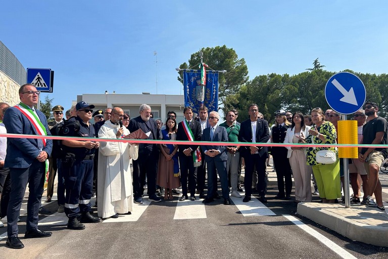 Inaugurazione sottopasso viale del Lilium. <span>Foto Paolo Alberto Malerba</span>