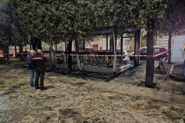 Il dehor del bar e gelateria La Dolce Vita