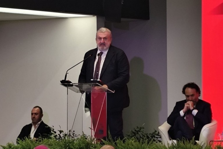Michele Emiliano in Fiera del Levante