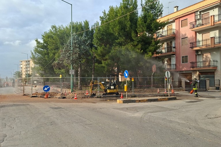 Intervento Vigili del Fuoco e Italgas