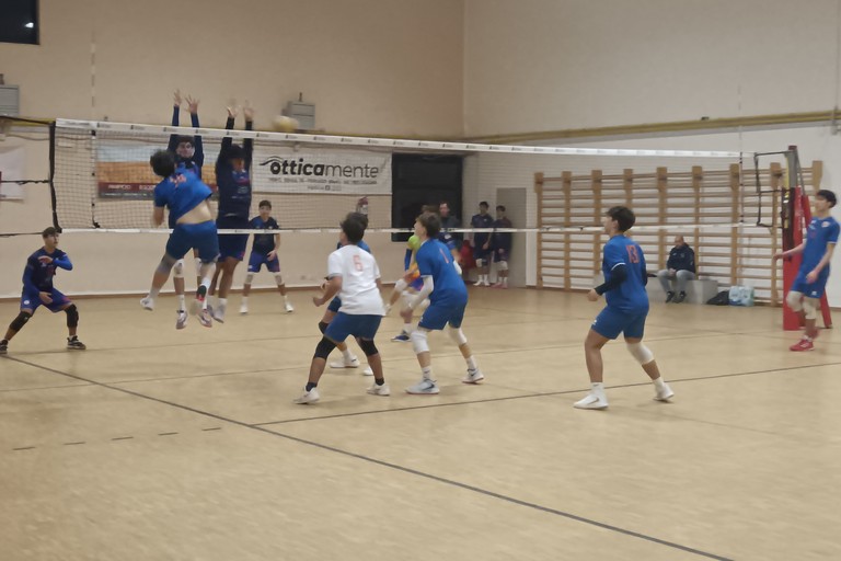 Scuola di Pallavolo Terlizzi-Indeco M Bari 3-0. <span>Foto Francesco Pitto'</span>
