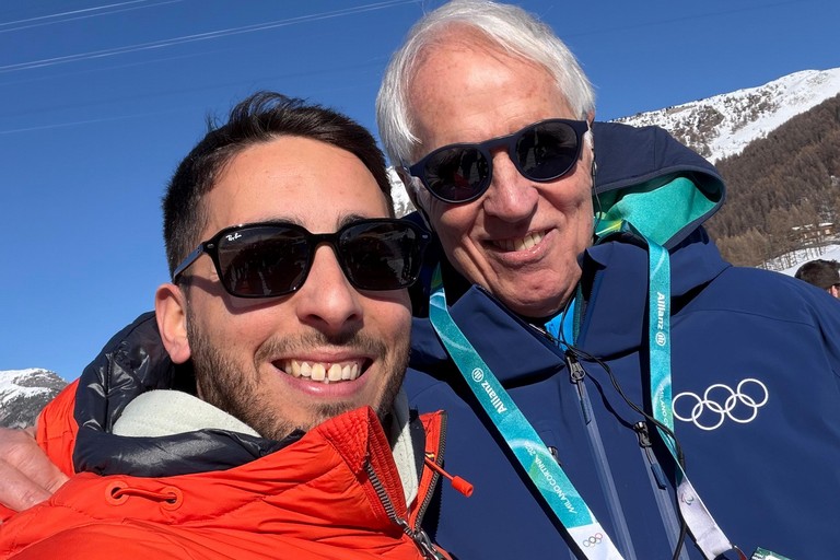 Davide Caldarola e Giovanni Malagò