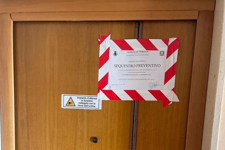 Il sequestro della Polizia Locale