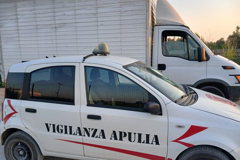 Vigilanza Apulia - recupero furgone rubato