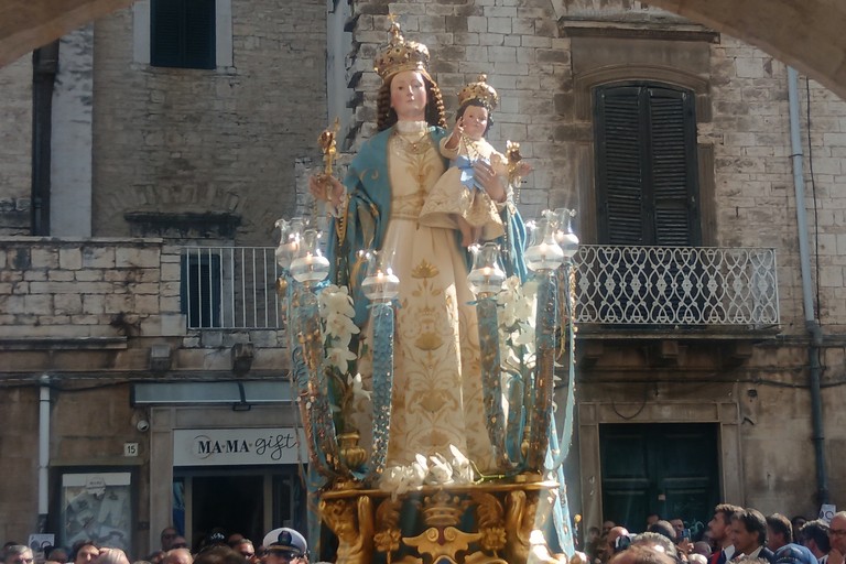 Maria Santissima del Rosario. <span>Foto Francesco Pitto'</span>