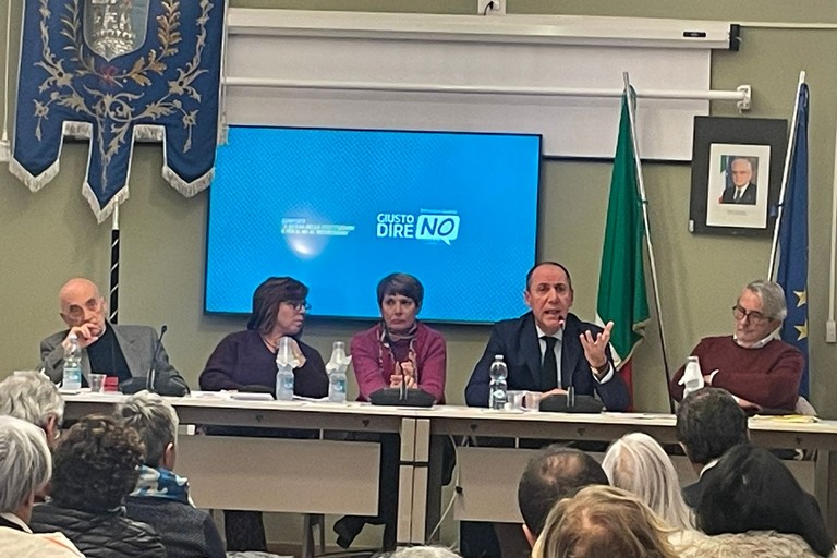 Incontro Referendum Giustizia dicembre Relatori