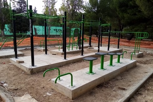 Area fitness. <span>Foto Cosma Cacciapaglia</span>