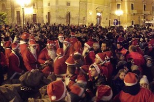 babbo natale in moto