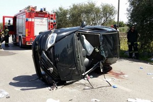 Incidente via Ruvo