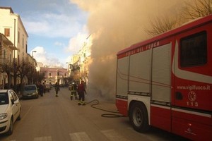 Incendio Corso Dante