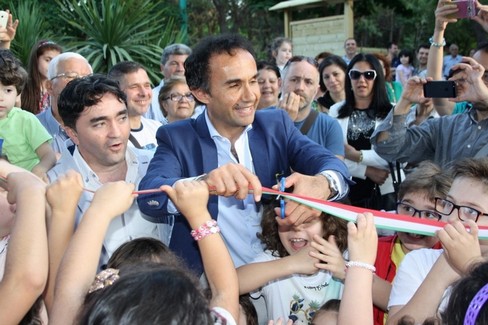 sindaco inaugura giostre